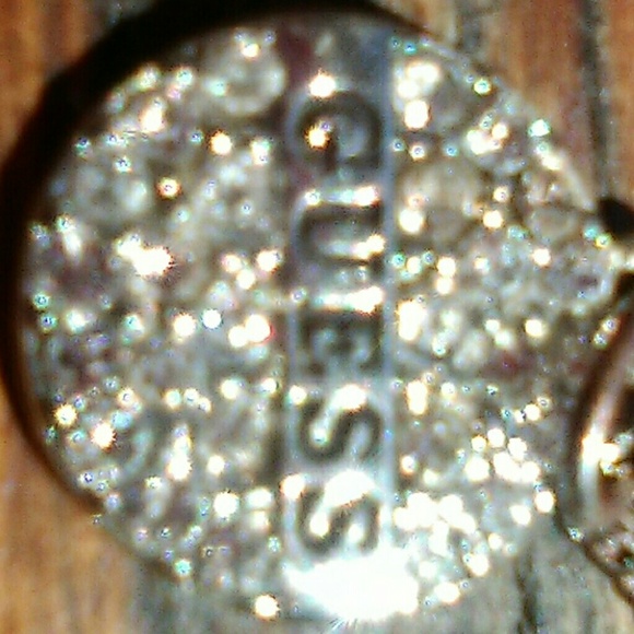 Vintage Guess Rhinestone Necklace - Picture 2 of 3